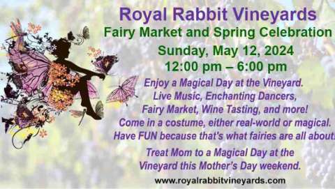 Royal Rabbit Vineyards Fairy Market & SpringCelebration