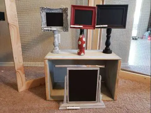 Chalkboard From Picture Frames