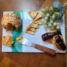 Cheese Board Showing Food