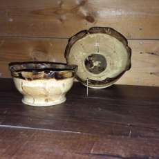 Pottery Flower Bowls