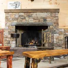 Painted Benches and Cross Back Chairs