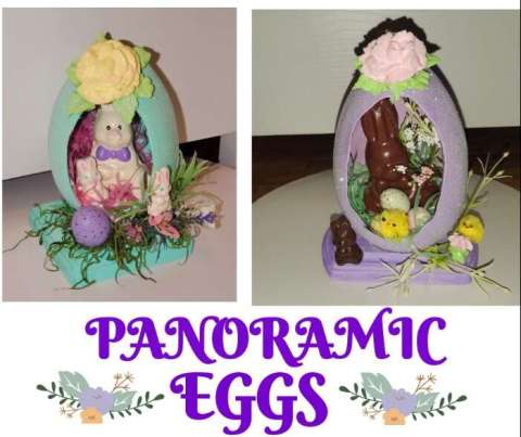 Panoramic Egg Sculptures
