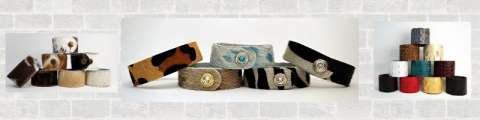 Cowhide Cuffs & Leather Bracelets