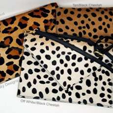 Leopard & Cheetah Animal Print Cowhide Cross Body Bags