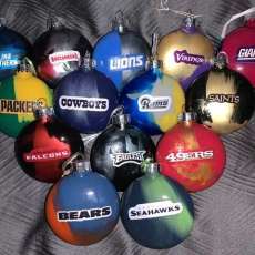 Football Ornaments 1