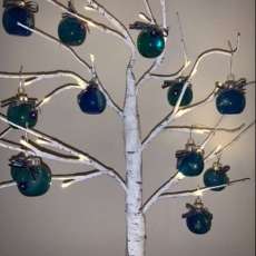 Mini Ornaments on Tree