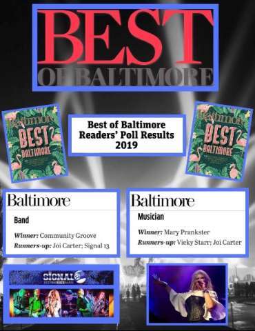 Signal 13 Best of Baltimore Band & Musician Reader Poll Results
