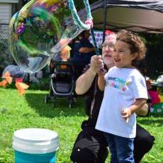 Teaching Bubble Making!