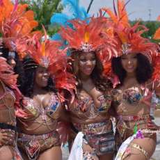 Atlanta Dekalb Carnival - Beautiful Revelers