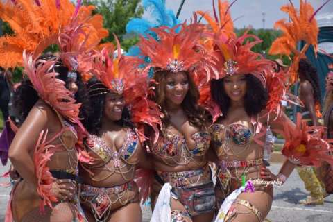 Atlanta Dekalb Carnival - Beautiful Revelers