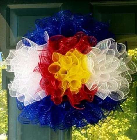 Colorado Flag Wreath