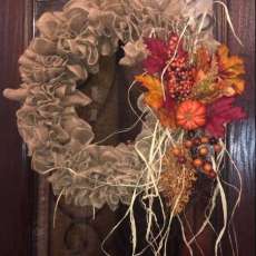 Burlap Wreath