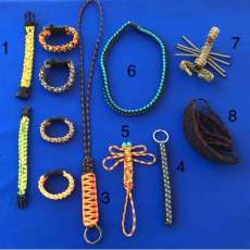 Various Paracord Items