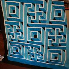 3d Maze Quilt