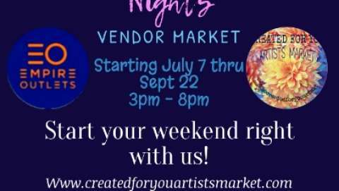 Friday Summer Night Market at the Empire Outlets - July