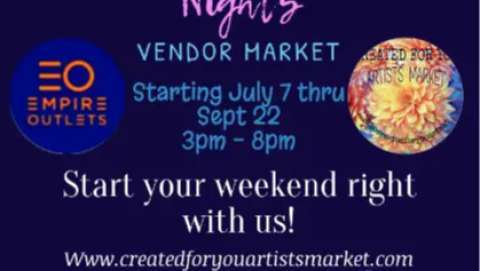 Friday Summer Night Market at the Empire Outlets - Aug