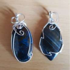 Azurite and Hawks Eye