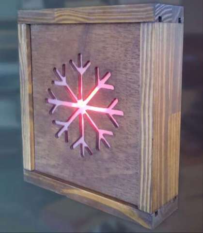 Snowflake Light Box