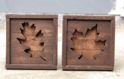 Oak & Maple Leaf Cuts