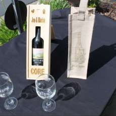 Wine Boxes / Glasses / Jute Bags