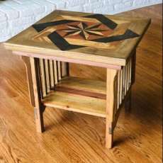 Square in Diamond Table