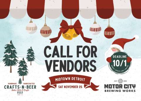 Call for Handmade Vendors for the Indie Arts & Crafts Fest on November 25