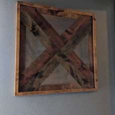 Reclaimed Wood- Barn Quilt Pattern