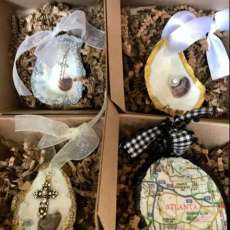 Oyster Shell Ornaments