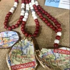 College Spirit Oyster Necklace