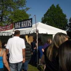 Our Wax Hand, Sand Art and Candy Art Booths