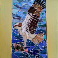 Osprey in Flight With Catch