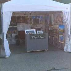 Our Art Show Booth