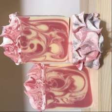 Christmas Peppermint Candy Goats Milk Soap