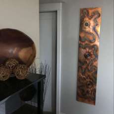 Flame Painted Copper 1' X 5'