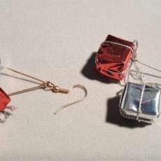 Gift Box Earrings