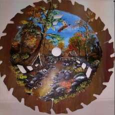 Hand Painted Sawblade