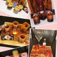 Live Edge Resin River Tables & Handmade Resin Cups