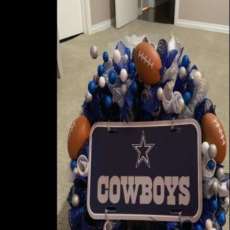Dallas Cowboys Wreath