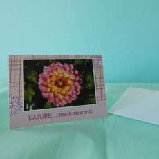 My Dahlia Greeting Card