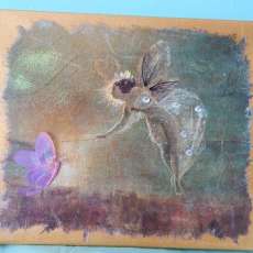 Magical Fairy Canvas Picture 8 X 10