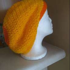 Yellow and Orange Slough Hat