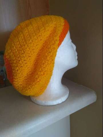 Yellow and Orange Slough Hat