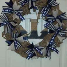 Beautiful Anchor Wreath
