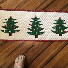 Appliqued Table Runner