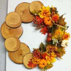 Wood Wreath