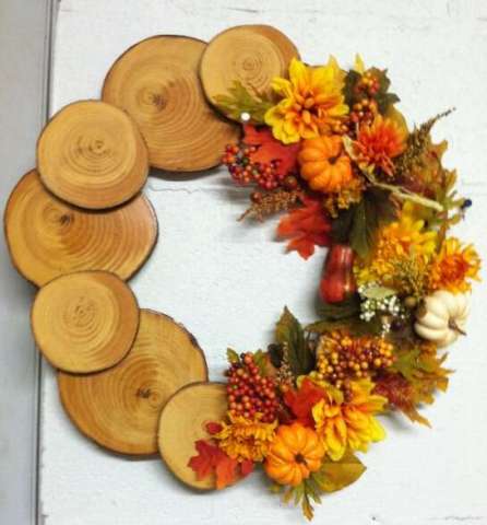 Wood Wreath