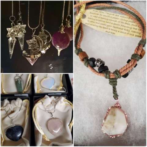 Handmade Necklaces, Pendulums, Heart Necklaces