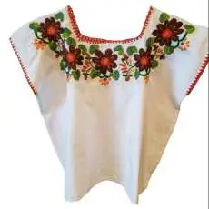 Embroidered Blouses From Chichicastenago