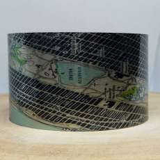 Map Cuff Bracelets by Enliven Natural