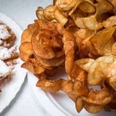 Funnnel Cake and Ribbon Fries